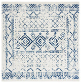 Safavieh Tulum 6'-7" x 6'-7" Rug in Ivory / Navy