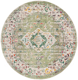 Safavieh Madison 6'-7" x 6'-7" Rug in Sage / Ivory