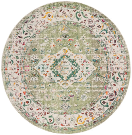 Safavieh Madison 6'-7" x 6'-7" Rug in Sage / Ivory