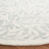 Safavieh Jardin 6'-0" x 6'-0" Rug in Light Grey / Ivory