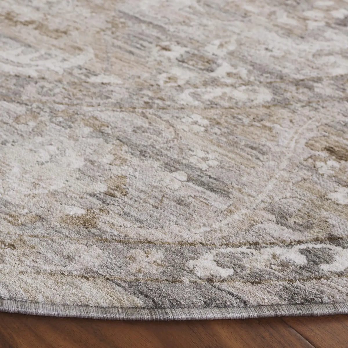 Safavieh Mason 100 6'-3" x 6'-3" Rug in Grey / Beige