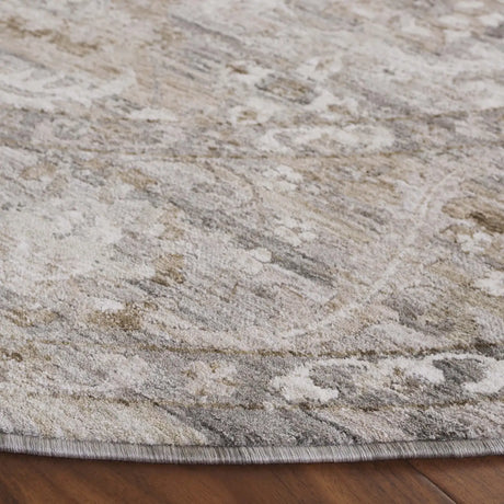 Safavieh Mason 100 6'-3" x 6'-3" Rug in Grey / Beige