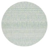Safavieh Courtyard 6'-7" x 6'-7" Rug in Beige / Green