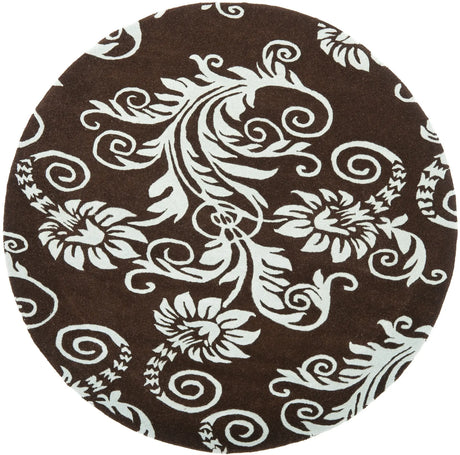Safavieh Soho 6'-0" x 6'-0" Rug in Brown / Blue