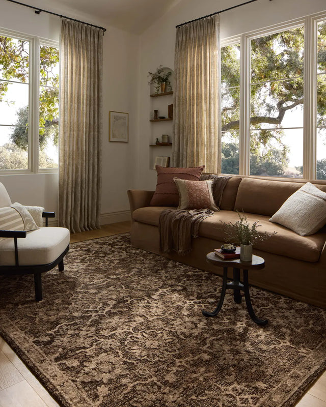 Loloi Percival PCV-02 Bark / Pebble Rug - room scene 3