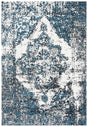Safavieh Classic Vintage 4'-0" x 6'-0" Rug in Navy / Ivory