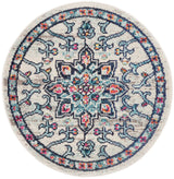 Safavieh Madison 3'-0" x 3'-0" Rug in Cream / Blue