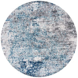 Safavieh Aston 5'-3" x 5'-3" Rug in Light Blue / Grey