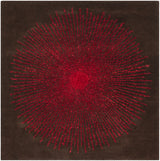 Safavieh Soho 6'-0" x 6'-0" Rug in Brown / Red