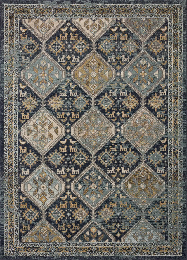 Loloi Jocelyn Joc-02 Navy/Blue Rugs - main flat
