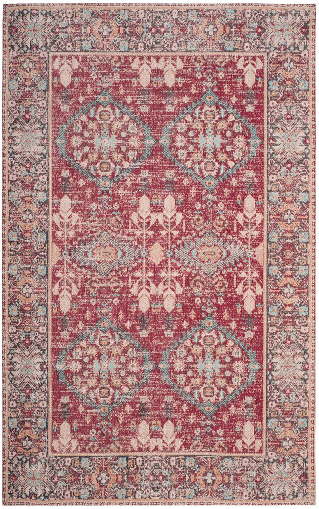 Safavieh Classic Vintage 5'-0" x 8'-0" Rug in Red / Multi