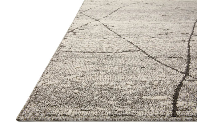 Loloi Fabian Fab-04 Grey/Charcoal Rug - rug corner