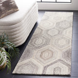 Safavieh Abstract 2'-3" x 8'-0" Rug in Natural / Grey