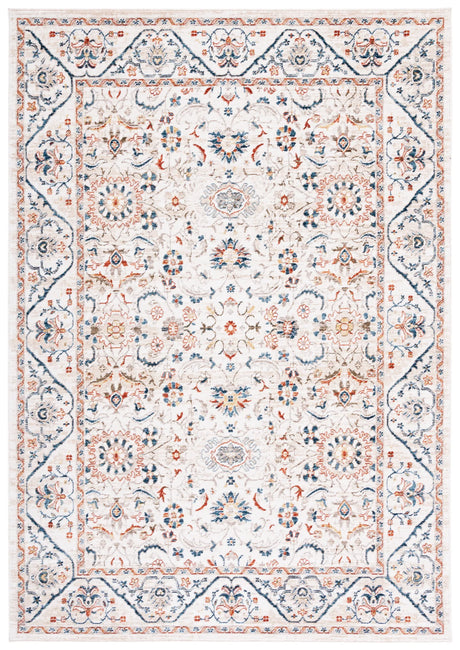 Safavieh Olympia 4'-0" x 6'-0" Rug in Ivory / Navy