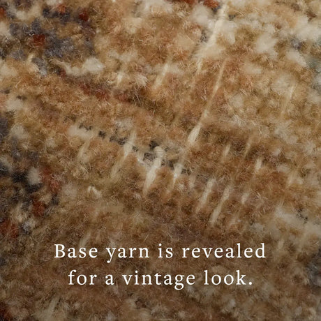 Loloi Heritage Her-02 Bark/Multi Rug - macro detail