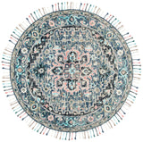 Safavieh Aspen 7'-0" x 7'-0" Rug in Pink / Blue