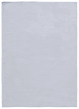Safavieh Faux Rabbit Fur 5'-0" x 7'-0" Rug in Silver
