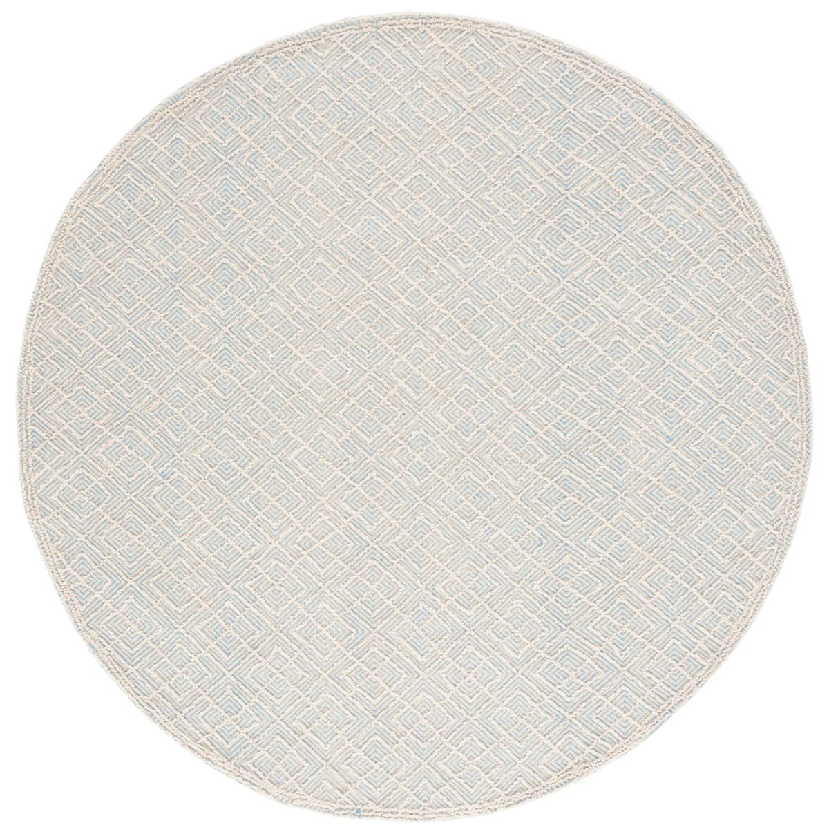 Safavieh Martha Stewart 6'-0" x 6'-0" Rug in Ivory / Blue