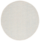 Safavieh Martha Stewart 6'-0" x 6'-0" Rug in Ivory / Blue