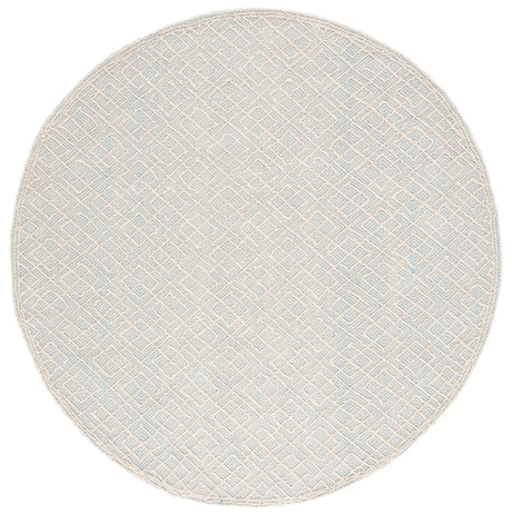 Safavieh Martha Stewart 6'-0" x 6'-0" Rug in Ivory / Blue