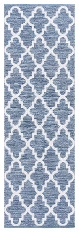 Safavieh Montauk 2'-3" x 7'-0" Rug in Navy / Ivory