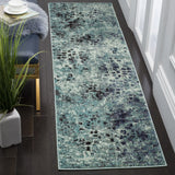 Safavieh Monaco 2'-2" x 10'-0" Rug in Light Blue / Multi
