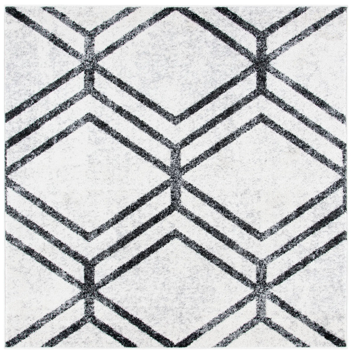 Safavieh Adirondack 6'-0" x 6'-0" Rug in Ivory / Charcoal