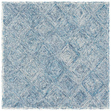 Safavieh Capri 7'-0" x 7'-0" Rug in Ivory / Blue