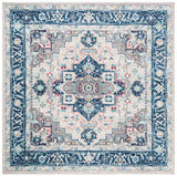 Safavieh Brentwood 6'-7" x 6'-7" Rug in Light Grey / Blue