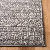 Safavieh Tulum 5'-3" x 7'-6" Rug in Dark Grey / Ivory