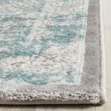 Safavieh Passion 2'-2" x 10'-0" Rug in Turquoise / Ivory