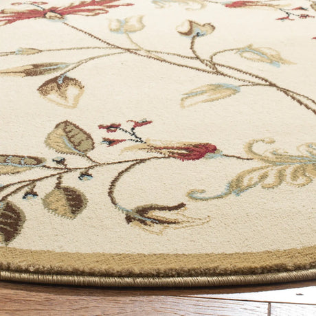 Safavieh Lyndhurst 5'-3" x 5'-3" Rug in Ivory / Multi