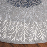 Safavieh Soho 6'-0" x 6'-0" Rug in Grey / Ivory