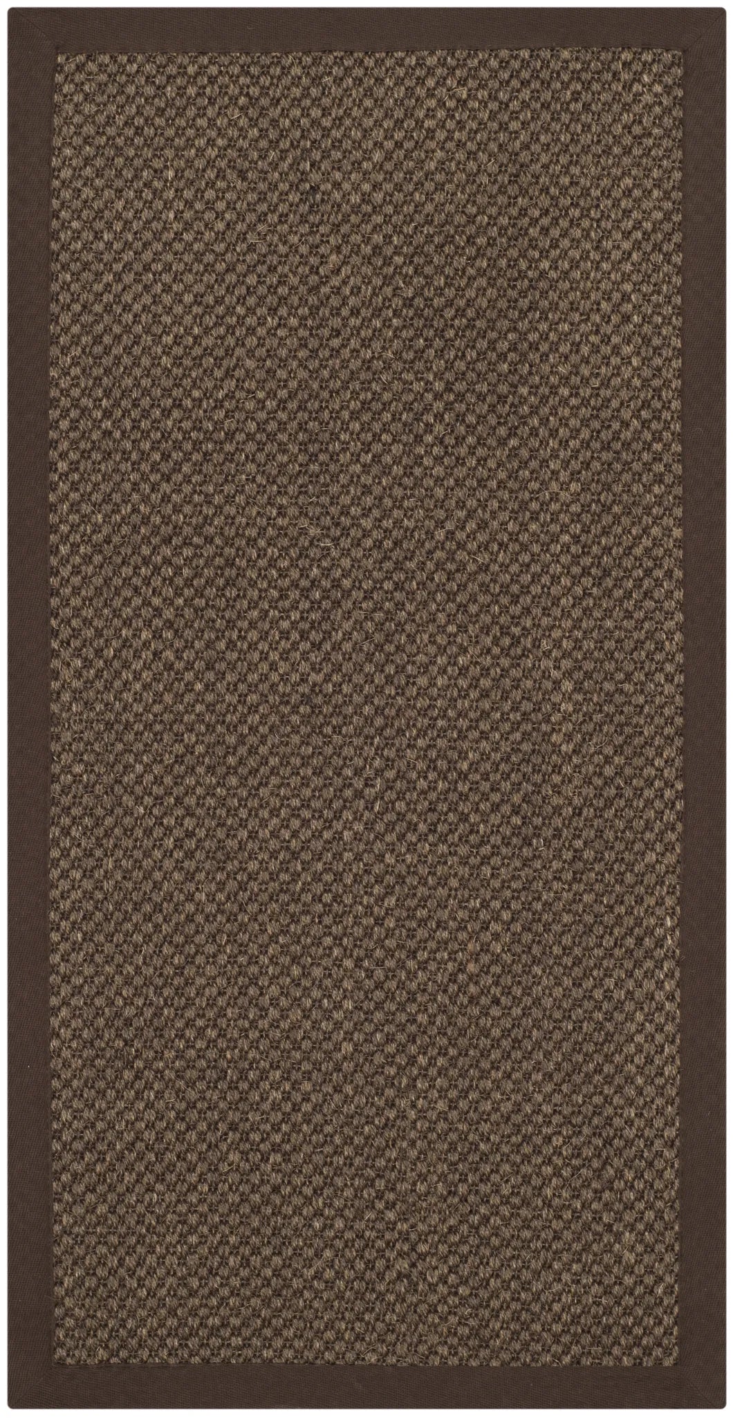 Safavieh Natural Fiber 2'-6" x 4'-0" Rug in Brown / Brown