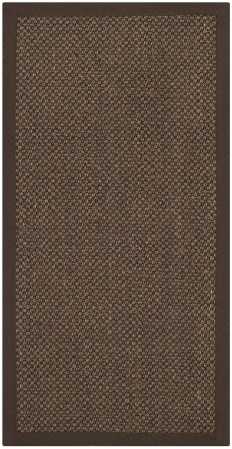 Safavieh Natural Fiber 2'-6" x 4'-0" Rug in Brown / Brown