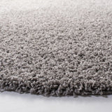 Safavieh Primo Shag 5'-0" x 5'-0" Rug in Light Grey