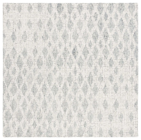 Safavieh Abstract 6'-0" x 6'-0" Rug in Grey / Ivory