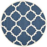 Safavieh Cambridge 6'-0" x 6'-0" Rug in Navy / Ivory