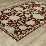 Oriental Weavers Sphinx Capella CAP08 Beige Rugs - angle detail