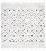 Safavieh Marrakesh 6'-7" x 6'-7" Rug in Ivory / Grey