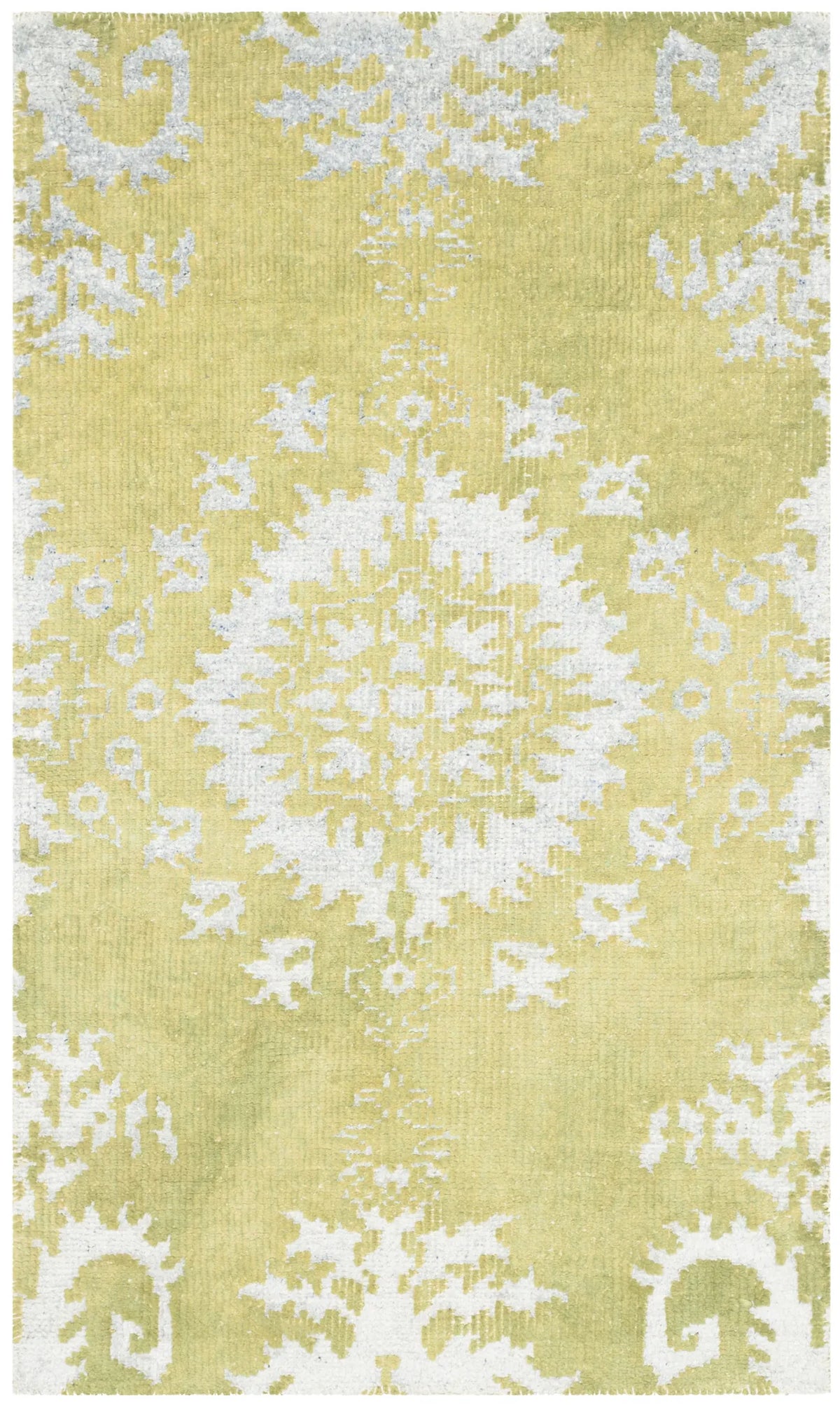 Safavieh Stone Wash 3'-0" x 5'-0" Rug in Chartreuse