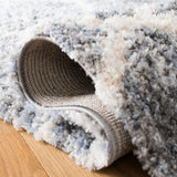 Safavieh Berber Fringe Shag 5'-3" x 7'-6" Rug in Grey / Cream