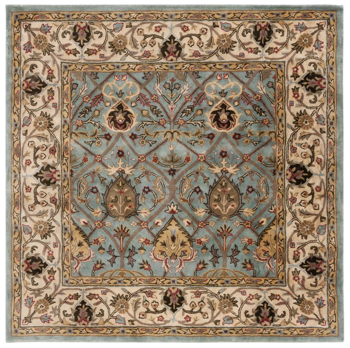 Safavieh Persian Legend 6'-0" x 6'-0" Rug in Grey / Ivory