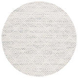 Safavieh Marbella 6'-0" x 6'-0" Rug in Ivory / Black