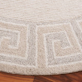 Safavieh Ebony 6'-0" x 6'-0" Rug in Brown / Ivory