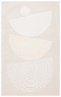 Safavieh Ebony 4'-0" x 6'-0" Rug in Beige / Ivory