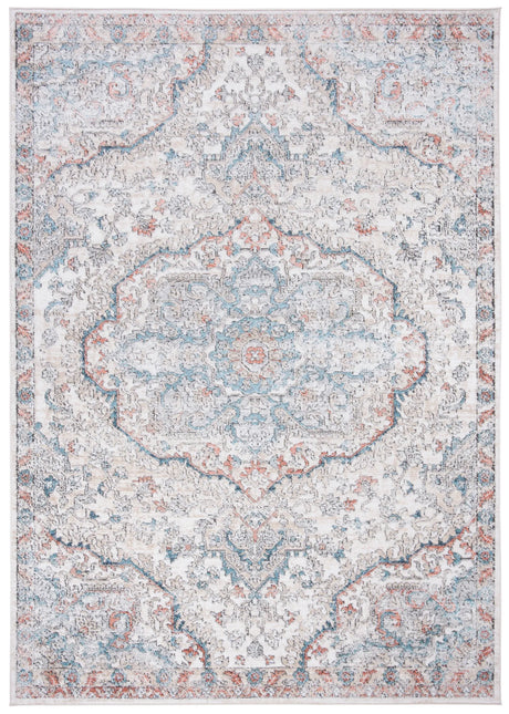 Safavieh Oregon 800 4'-0" x 6'-0" Rug in Grey / Blue