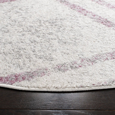 Safavieh Adirondack 6'-0" x 6'-0" Rug in Ivory / Plum