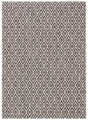 Safavieh Courtyard 4'-0" x 5'-7" Rug in Beige / Black