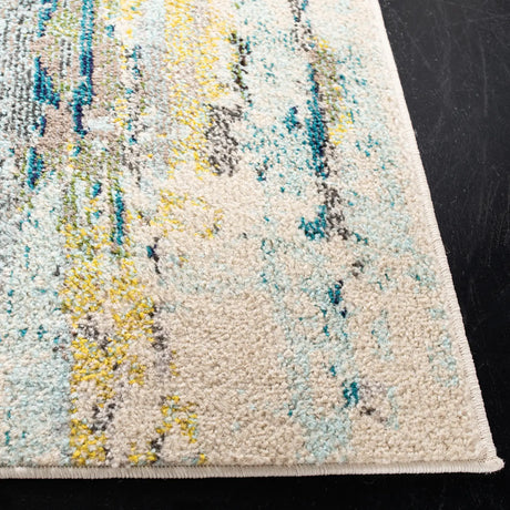 Safavieh Madison 200 4'-0" x 6'-0" Rug in Beige / Olive